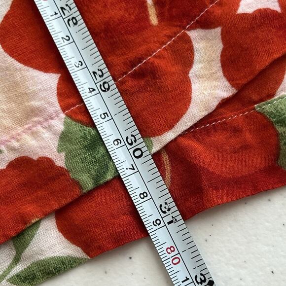 Vintage Cherokee Hawaiian Button Down Shirt Mens Sz M 90s Wooden Botton Surf‎ - Picture 14 of 15